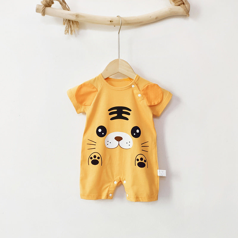 Non-sweaty short-sleeve romper