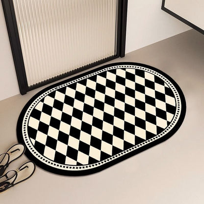 Nordic Bathroom Diatom Mud Absorbent Floor Mat