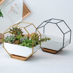 Octagonal Black