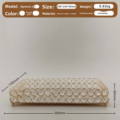 Nordic Compartment Glass Fruit Snack Tray with Lid
