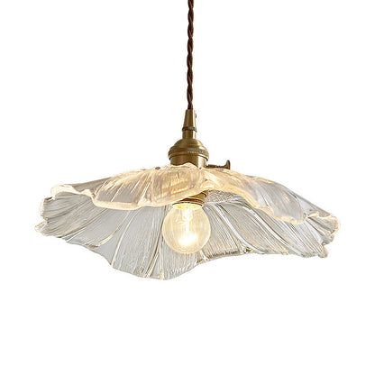 Nordic Copper Crystal Glass Pendant Light