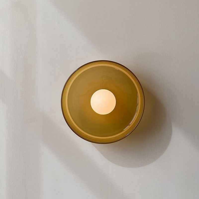 Nordic Cream Style Bedroom Wall Lamp Bedside Creative Study Retro Living Room Cloakroom Entrance Corridor Away Lamps