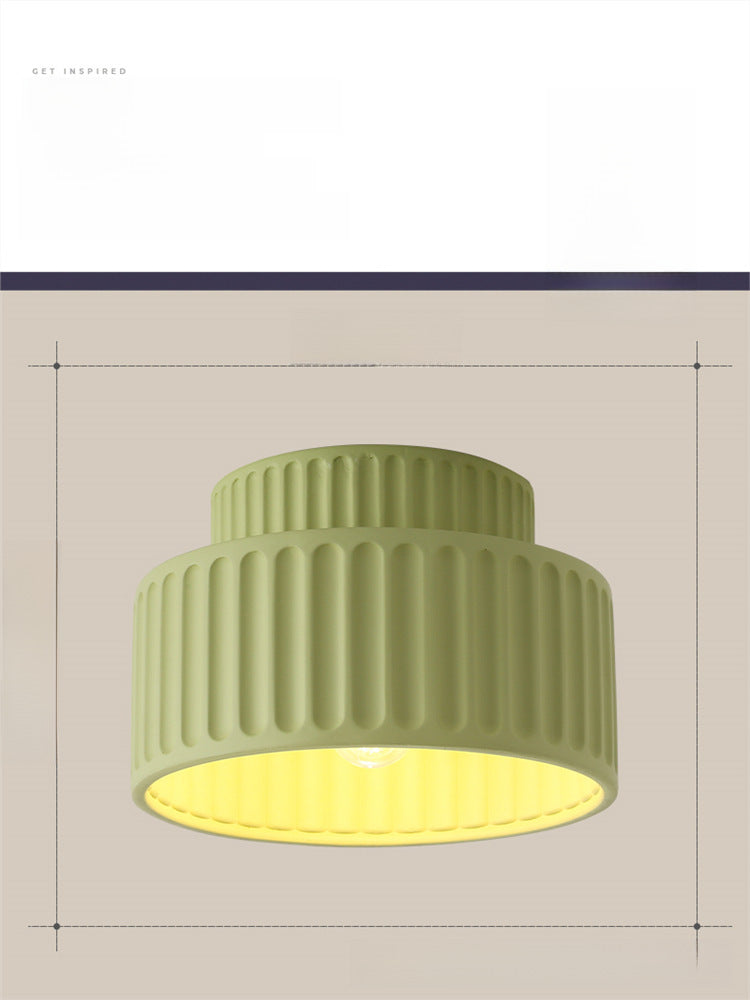 Nordic cream style ceiling light aisle Light Corridor light modern minimalist bedroom light cloakroom balcony entrance ceiling light