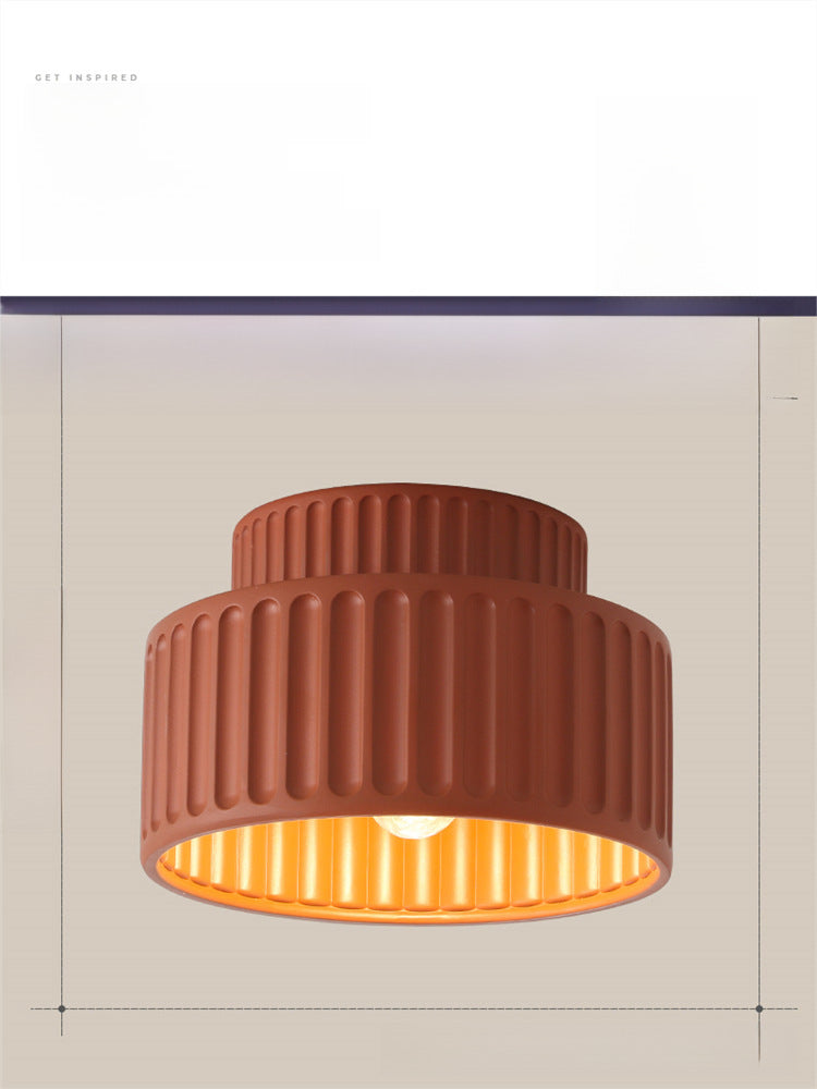 Nordic cream style ceiling light aisle Light Corridor light modern minimalist bedroom light cloakroom balcony entrance ceiling light