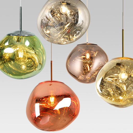 Nordic Creative Lava Chandelier LED Hanging Light