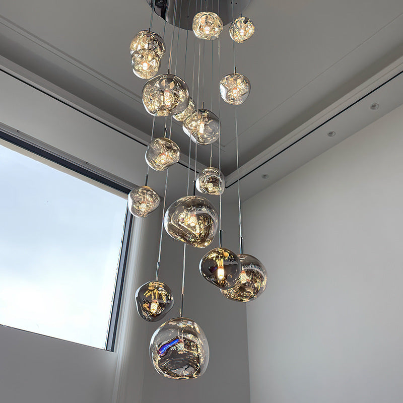 Nordic Creative Lava Chandelier LED Hanging Light