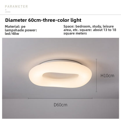 Nordic Donut Shaped LED Pendant Light with Remote Control