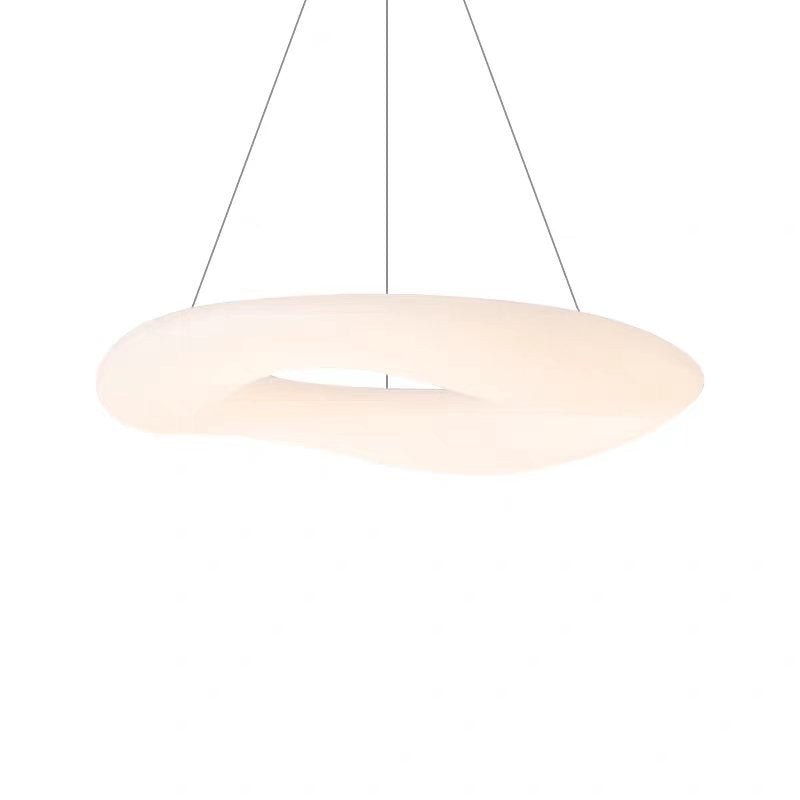 Nordic Donut Shaped LED Pendant Light with Remote Control