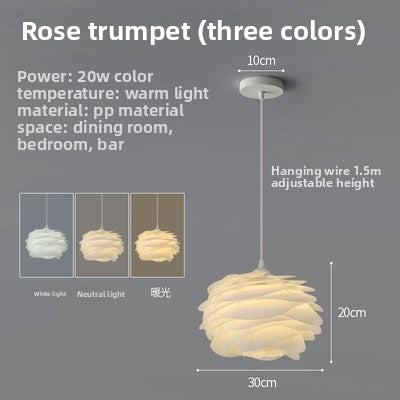 Nordic Floral LED Chandelier