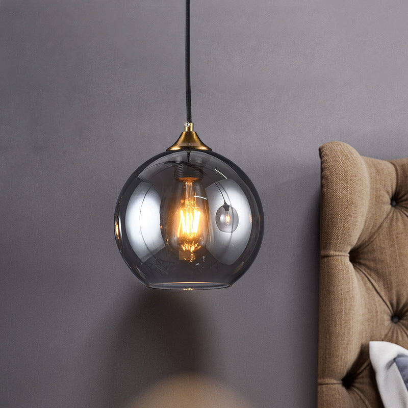 Nordic Glass Ball Chandelier for Bedroom and Dining Room