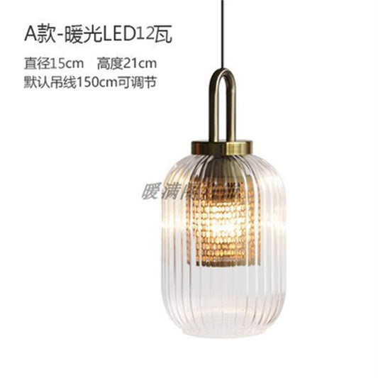 Nordic Glass LED Chandelier