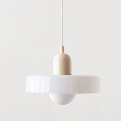 Nordic Glass Pendant Light Adjustable Hanging Lamp