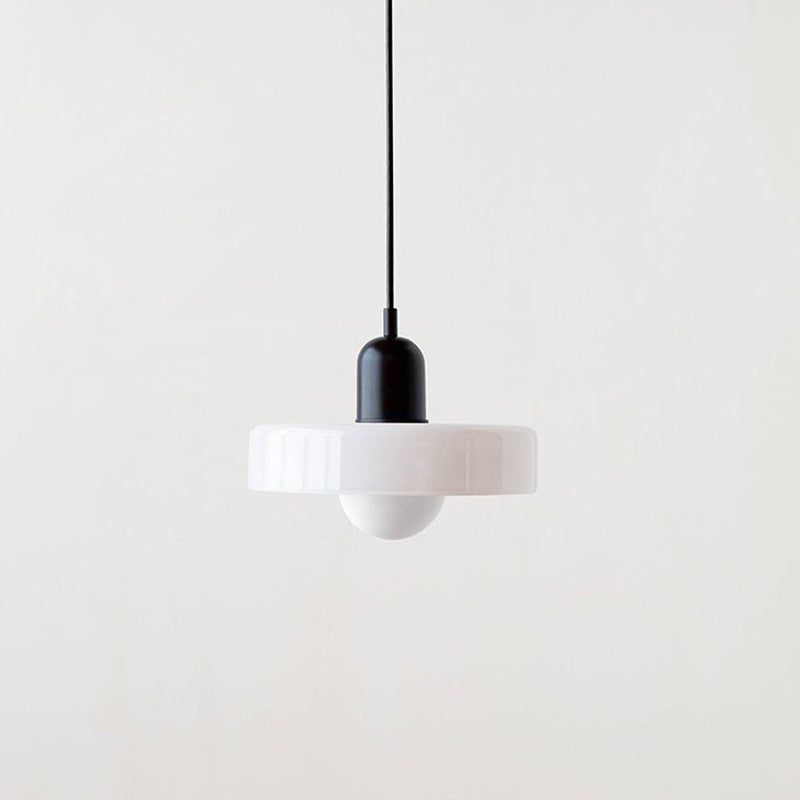 Nordic Glass Pendant Light Adjustable Hanging Lamp