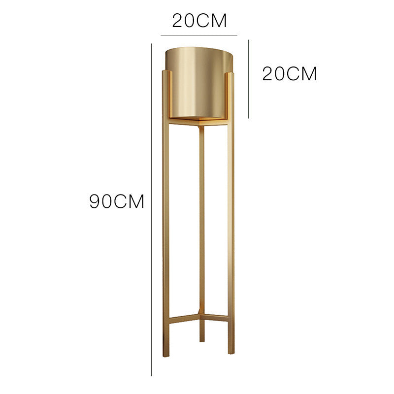 Nordic Gold Flower Stand Indoor Decor