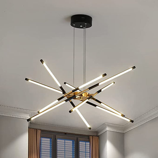 Nordic Iron LED Chandelier for Living Room Dining Room