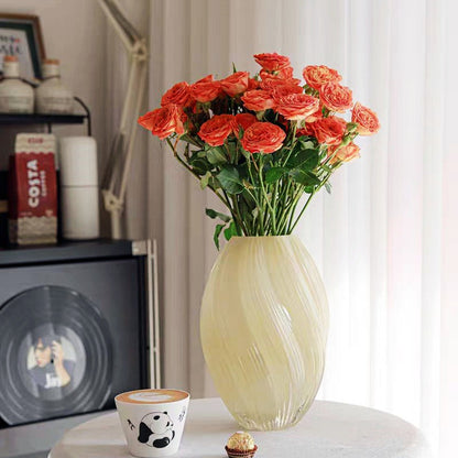 Nordic Luminous Glass Vase