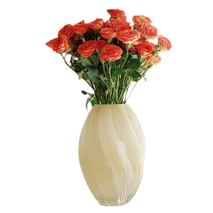 Nordic Luminous Glass Vase