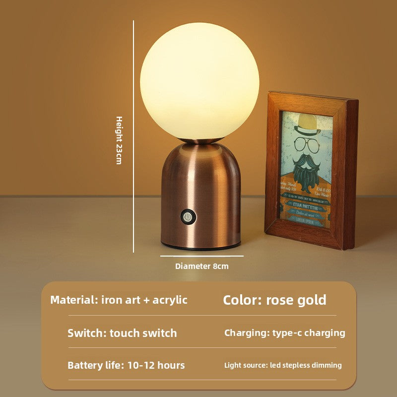 Nordic Macaron Table Lamp Clear Bar Bar Table Lamp Cafe KTV Atmosphere Lamp Bedside Lamp Wedding Lamp