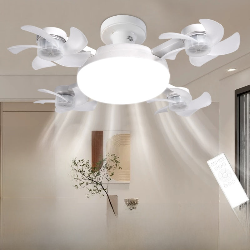 Nordic Minimalist Ceiling Fan Light with Remote Control