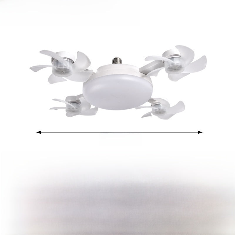 Nordic Minimalist Ceiling Fan Light with Remote Control