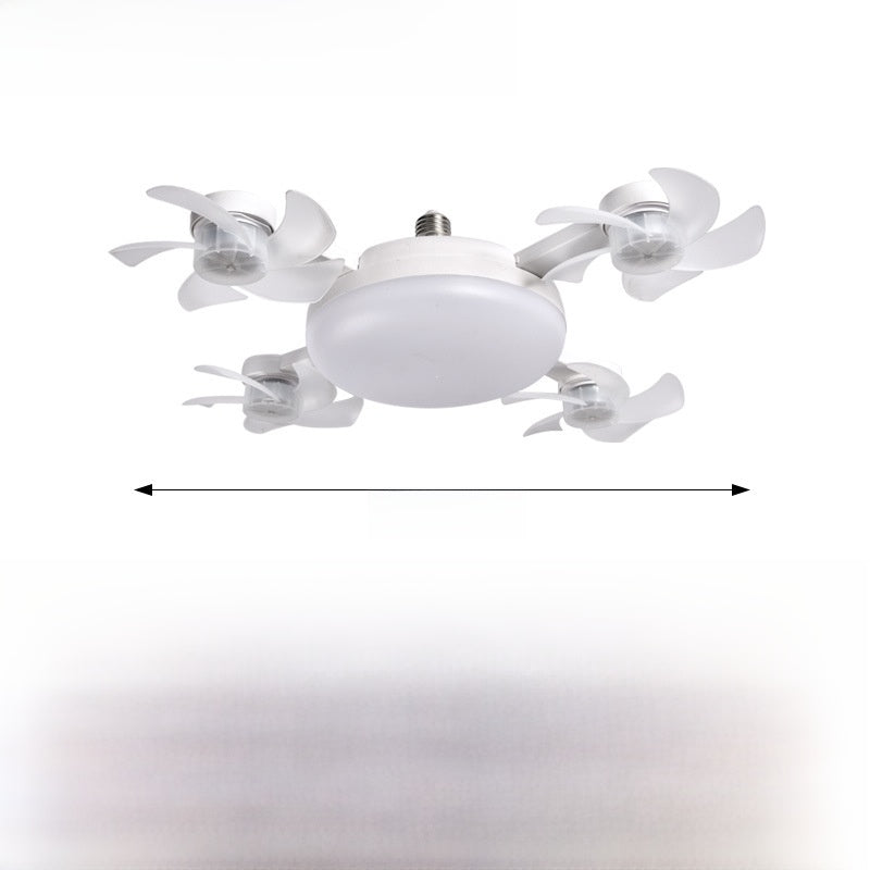 Nordic Minimalist Ceiling Fan Light with Remote Control