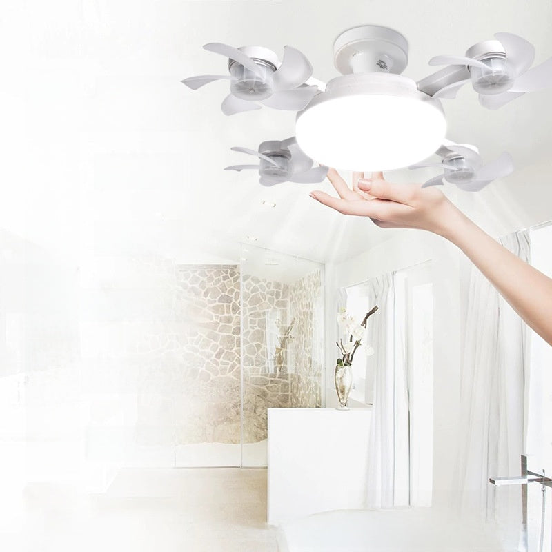 Nordic Minimalist Ceiling Fan Light with Remote Control