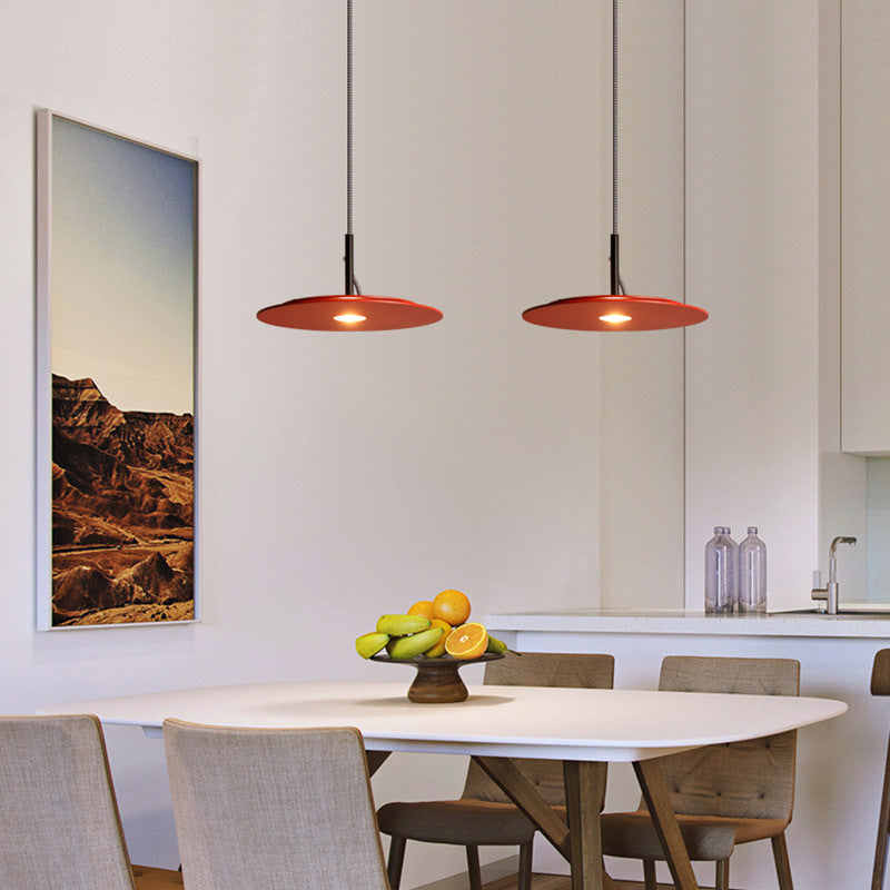 Nordic Minimalist Flying Saucer LED Chandelier