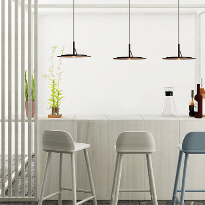 Nordic Minimalist Flying Saucer LED Chandelier