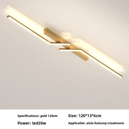 Nordic Modern LED Ceiling Light with Remote Control