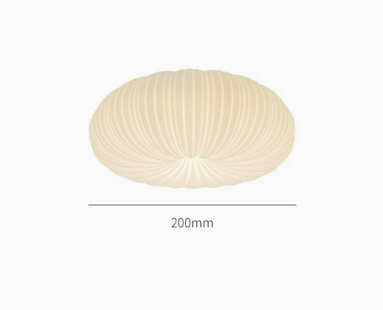 Nordic Modern Simplicity LED Ceiling Lamp Creative Pumpkin Shape with Three Color Options for Living Room Bedroom Study