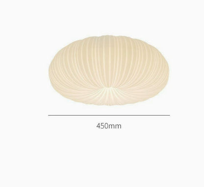 Nordic Modern Simplicity LED Ceiling Lamp Creative Pumpkin Shape with Three Color Options for Living Room Bedroom Study