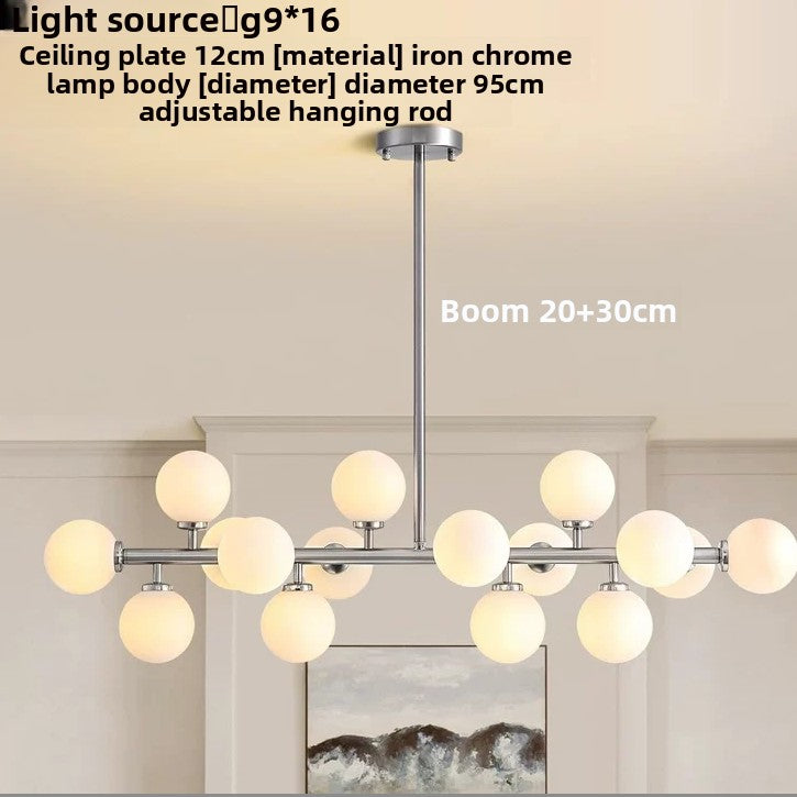 Nordic Molecular Glass Chandelier Lighting