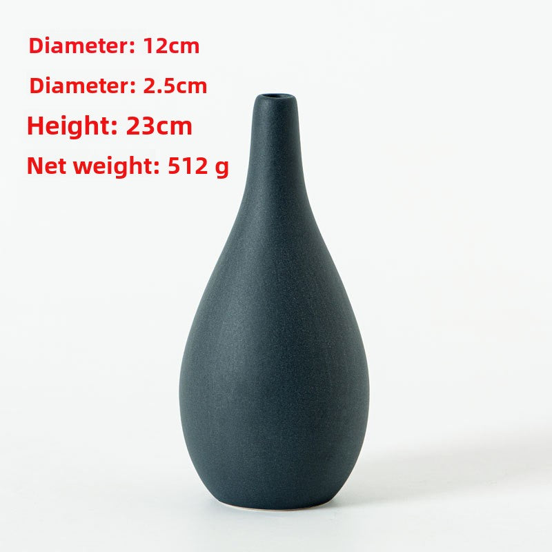 Nordic Morandi Ceramic Vase