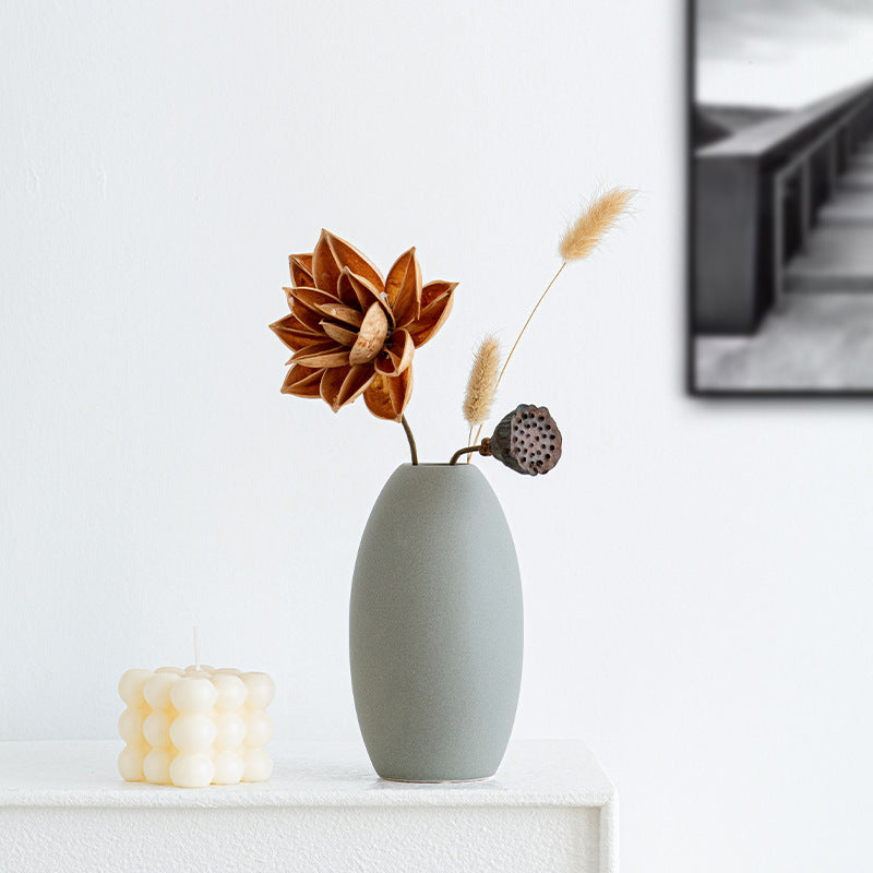 Nordic Morandi Ceramic Vase