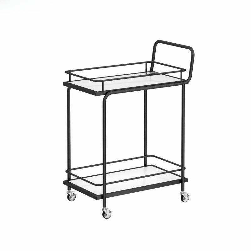 Nordic Multi-Tier Service Cart with Silent Wheels