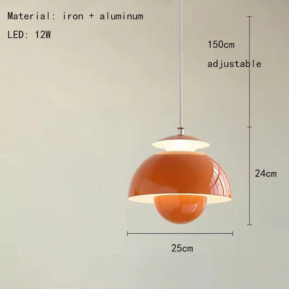 Nordic Pendant Lamp with Adjustable Height
