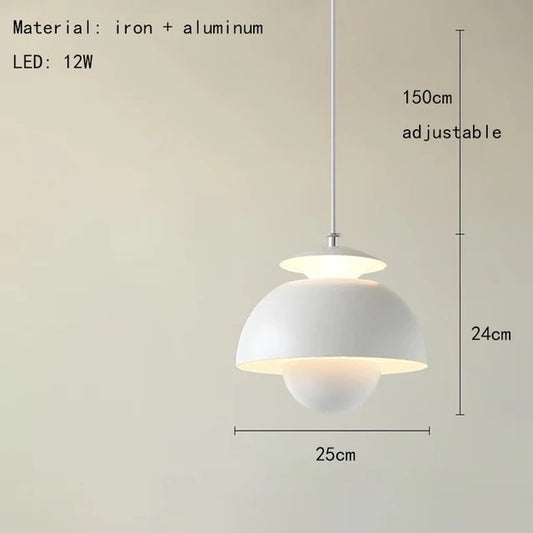 Nordic Pendant Lamp with Adjustable Height