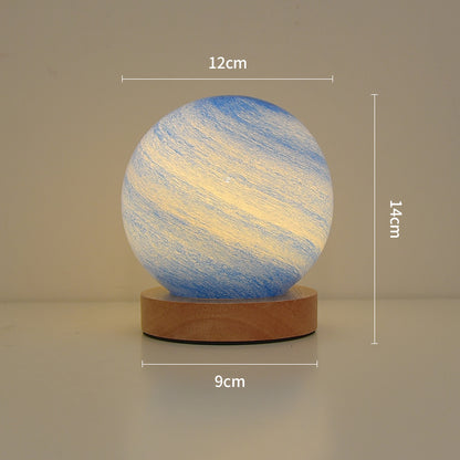 Nordic Planet Table Lamp with USB Power