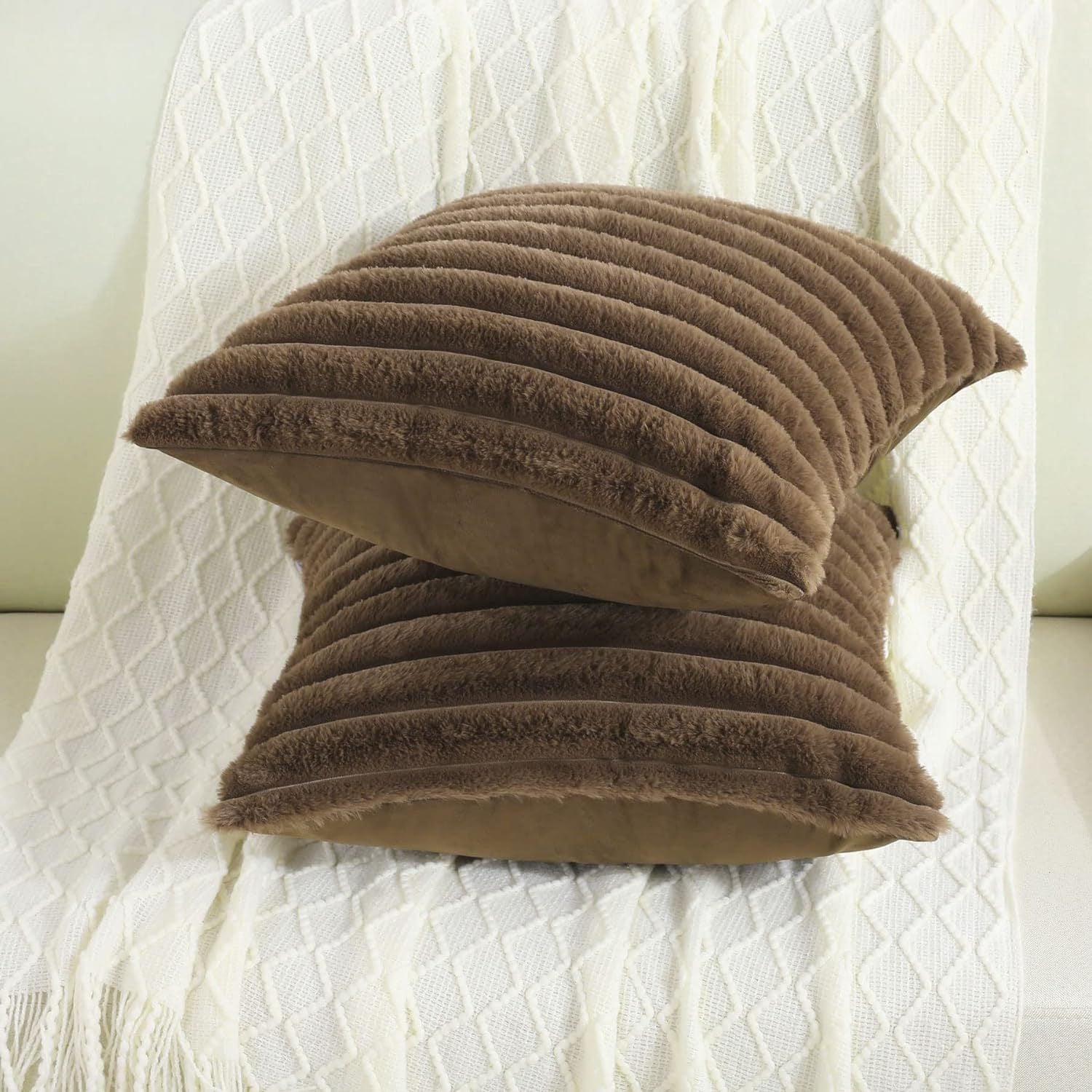 Nordic rectangular throw pillow cover