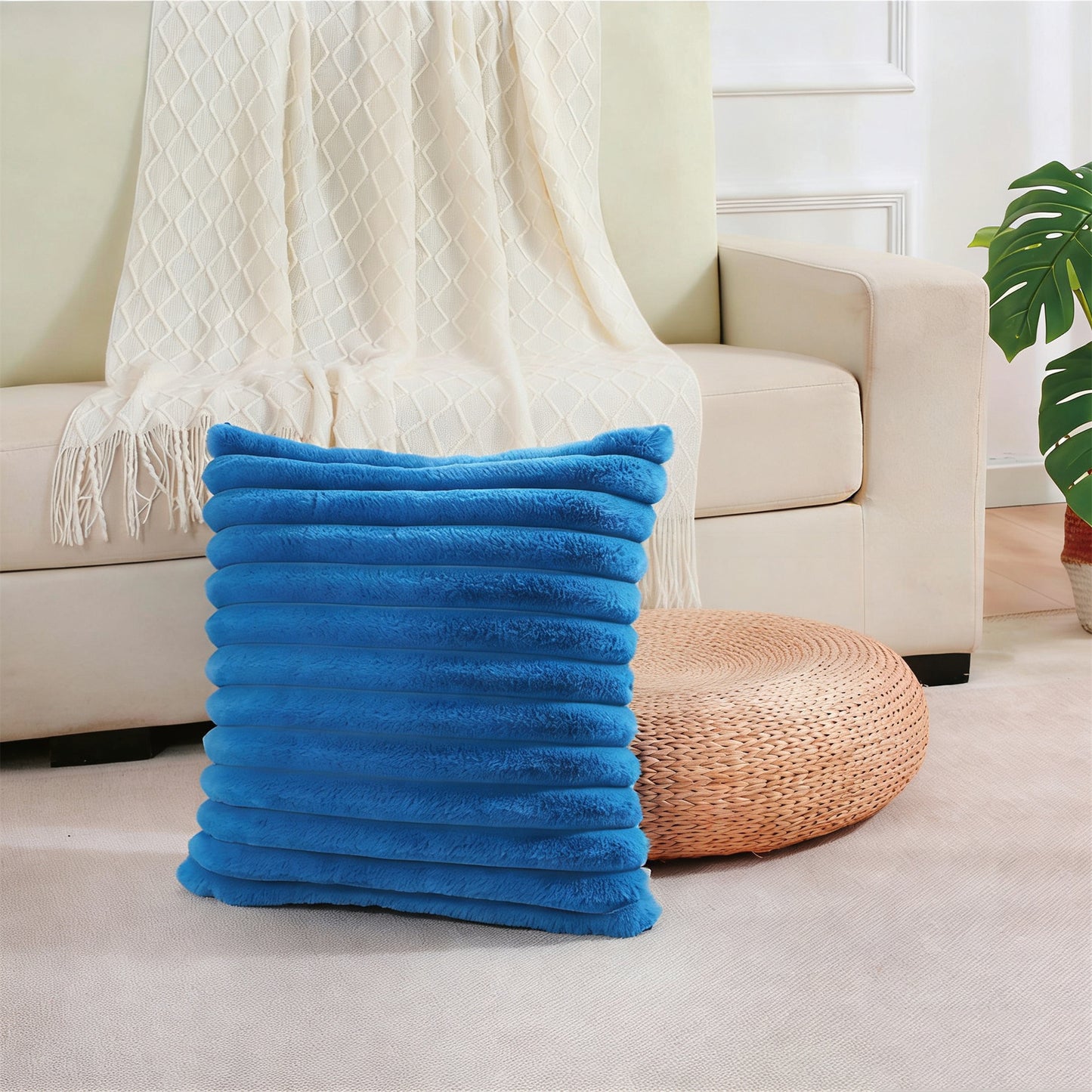 Nordic rectangular throw pillow cover