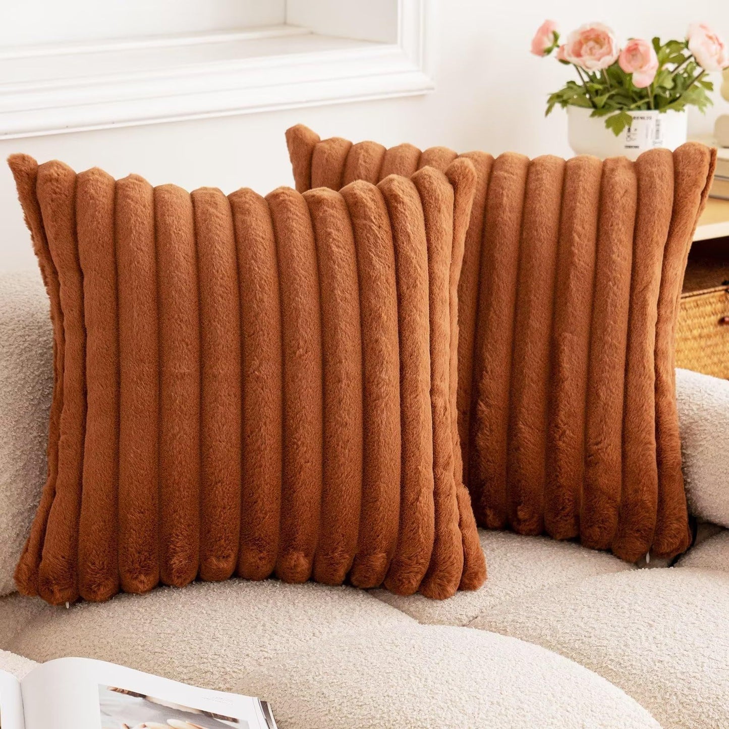 Nordic rectangular throw pillow cover