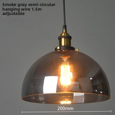 Nordic Retro Glass Pendant Chandelier