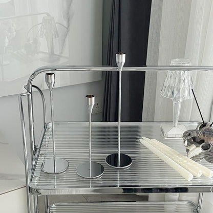 Nordic Silver Candlestick Holder
