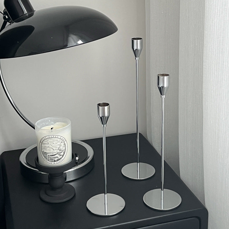 Nordic Silver Candlestick Holder