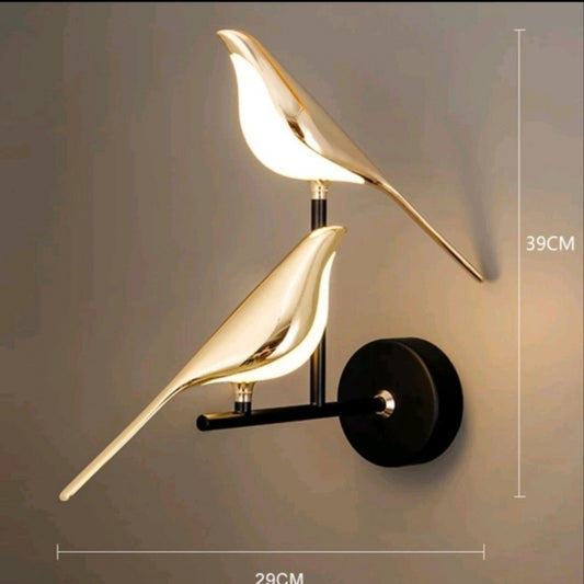 Nordic Simple Magpie Table Lamp Creative Bird Bedside Warm Light