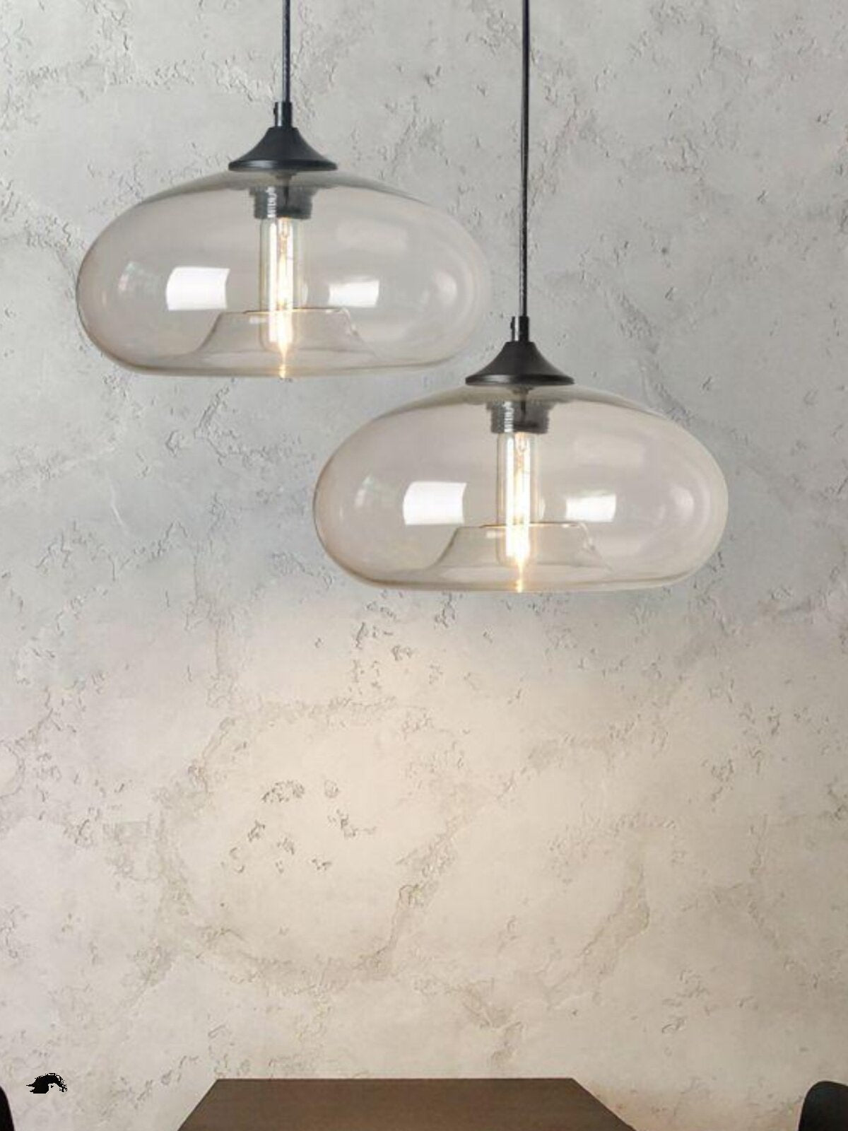 Nordic Stained Glass Pendant Light