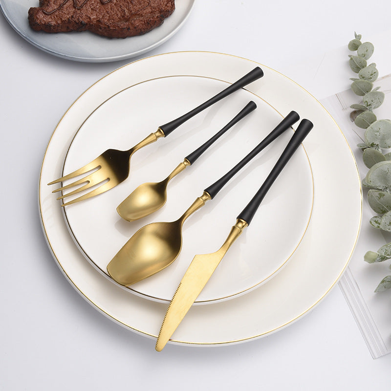 Nordic Style 304 Stainless Steel 4-Piece Cutlery