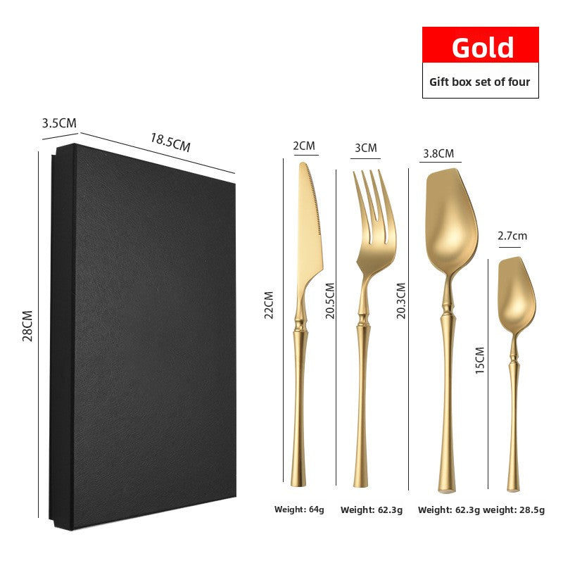 Nordic Style 304 Stainless Steel 4-Piece Cutlery