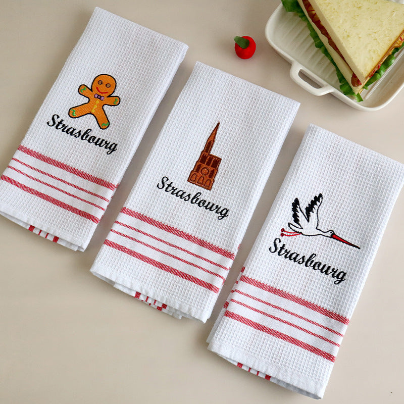 Nordic-style cotton napkin