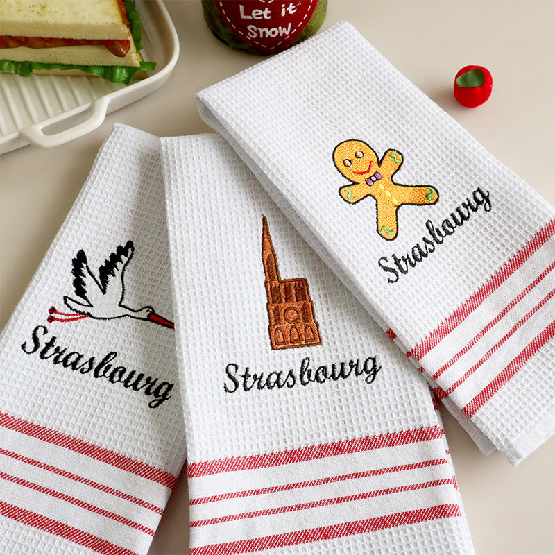 Nordic-style cotton napkin